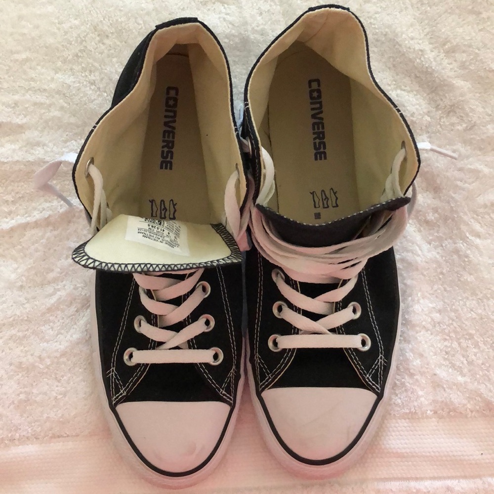 Black Converse High tops